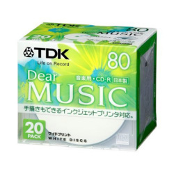 TDK CD-RDE80PWX20N (200�祻�å�)